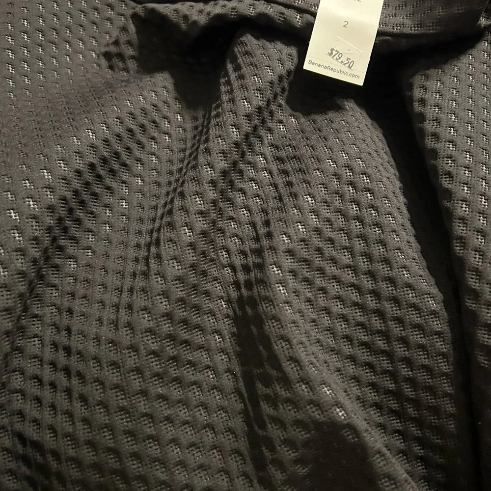 Banana Republic Black Skater Skirt